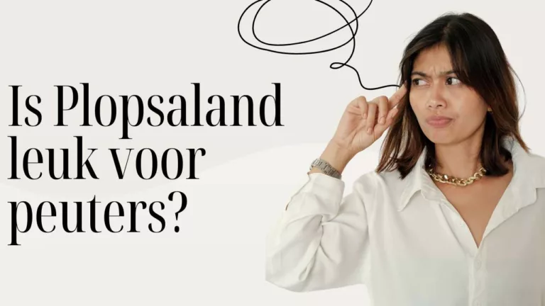 Is Plopsaland leuk voor peuters