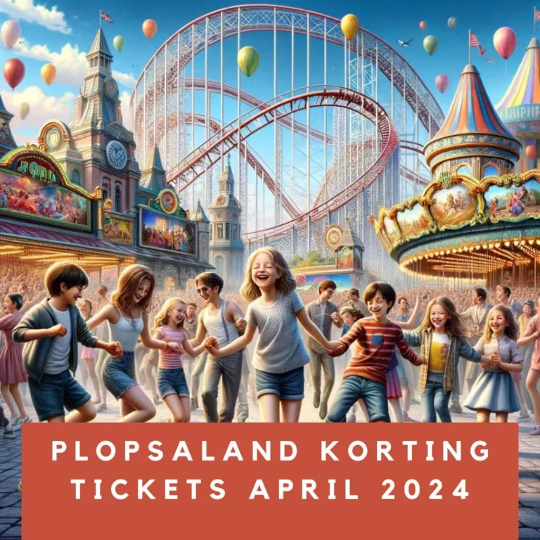Plopsaland korting tickets april 2024