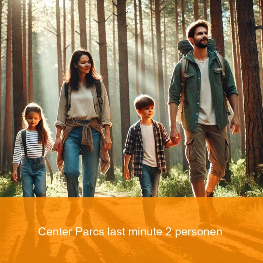 Center Parcs last minute 2 personen