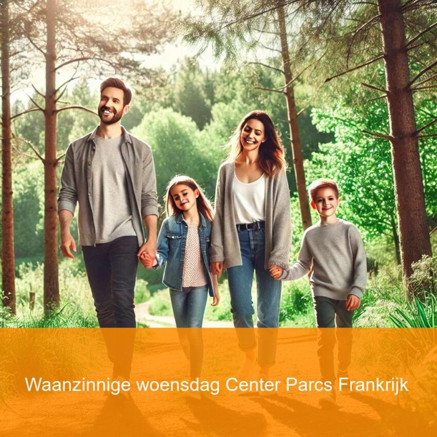 Waanzinnige woensdag Center Parcs Frankrijk