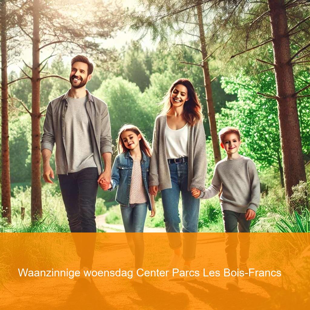 Waanzinnige woensdag Center Parcs Les Bois-Francs