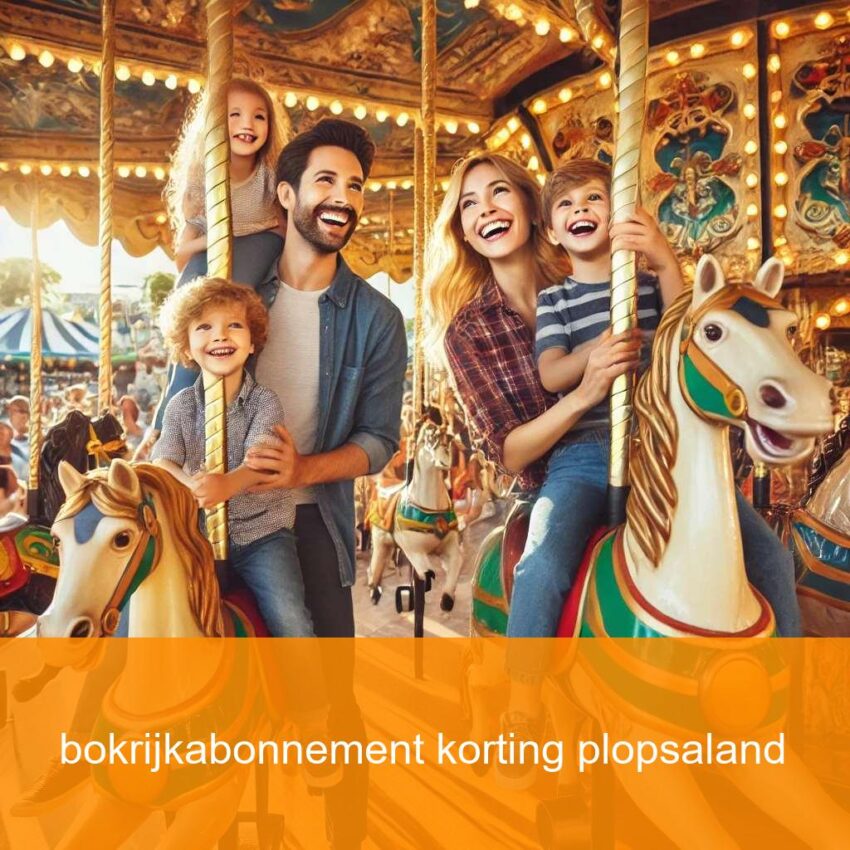 bokrijkabonnement korting plopsaland